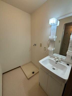 独立洗面台・室内洗濯機置場