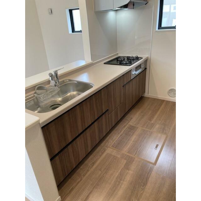 夕食を作りながら翌朝のお弁当の下ごしらえも楽勝（1号棟）