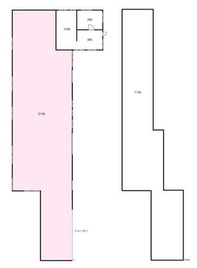 ★約８２坪の広々とした倉庫★