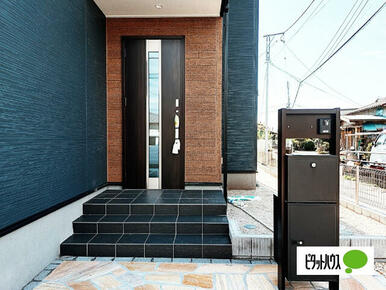 宅配ＢＯＸ一体型のポスト付