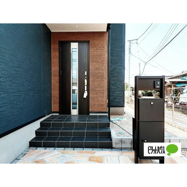 宅配ＢＯＸ一体型のポスト付