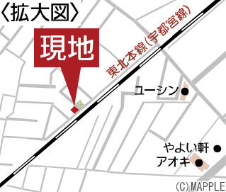 現地案内図・拡大