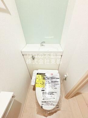 洗浄・暖房便座付です！