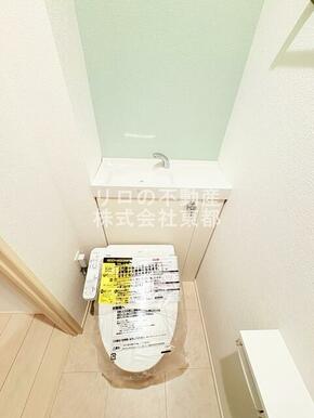 洗浄・暖房便座付です！