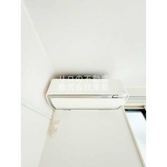 エアコン設置済みなので入居後すぐに使えて快適です！