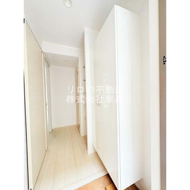 玄関から見たお部屋です♪