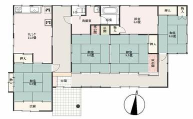 図面と現況に相違がある場合、現況を優先致します。