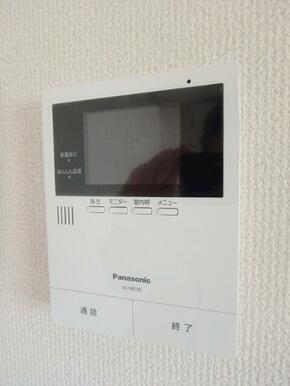 モニター付きインターホン※同タイプ別号室参考写真、現況優先