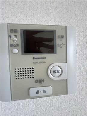 モニター付きインターホン