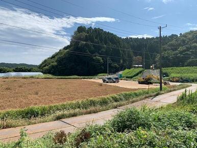 ■現地はのどかで静かな田舎