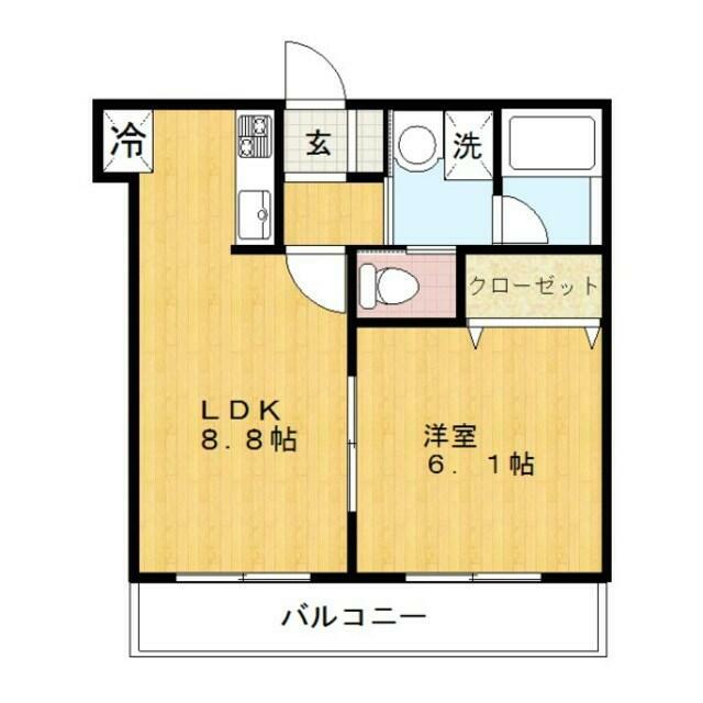★オール洋室の室内です★