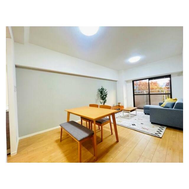 「LDK」約14.5帖の広々とした間取りです