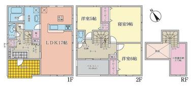 クレイドルガーデン高岡市志貴野しらとり台第１（１号棟）新築分譲住宅