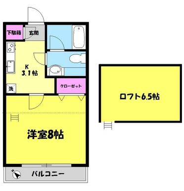 サンヴィアーレ湘南 間取図