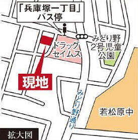 現地案内図・拡大