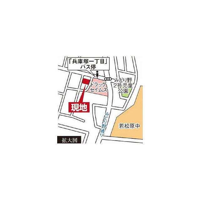 現地案内図・拡大