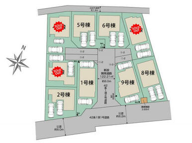 川口市石神9棟 区画図