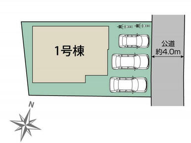 川越市大塚新町1棟 区画図