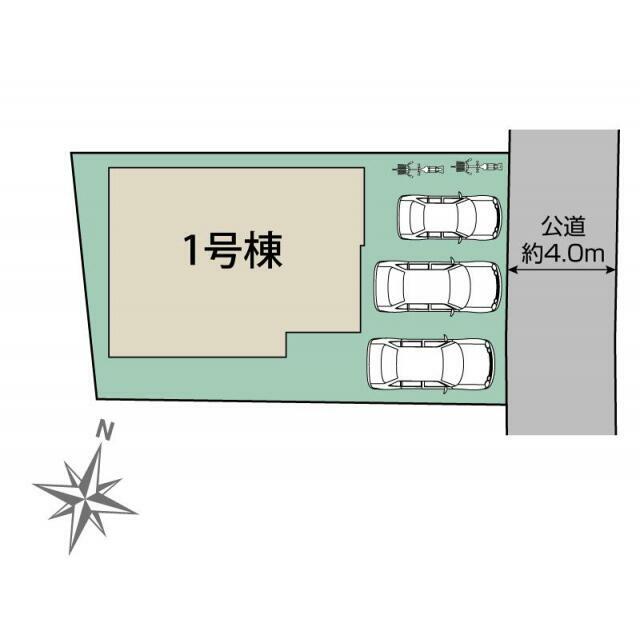 川越市大塚新町1棟 区画図