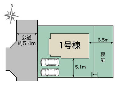 札幌市南区川沿4条4丁目1棟 区画図