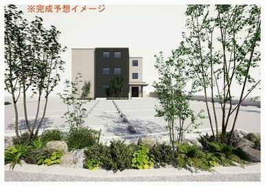 ※完成予想イメージ（外観）