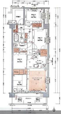 広々４ＬＤＫ収納豊富