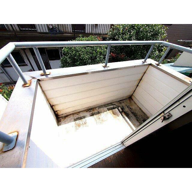 洗濯物が干せるバルコニー