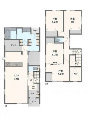 3号棟・3～4LDK+WIC