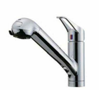 浄水器一体型のハンドシャワーで、お湯も水も浄水可能です。
