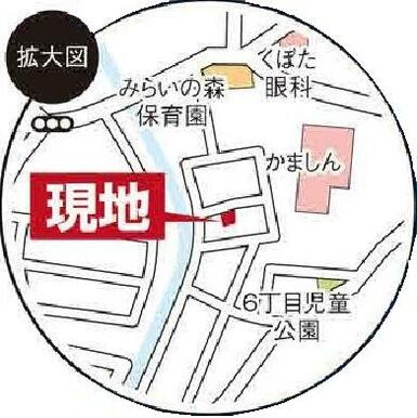 現地案内図・拡大