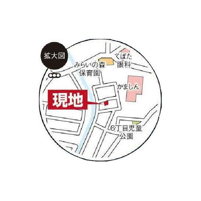 現地案内図・拡大