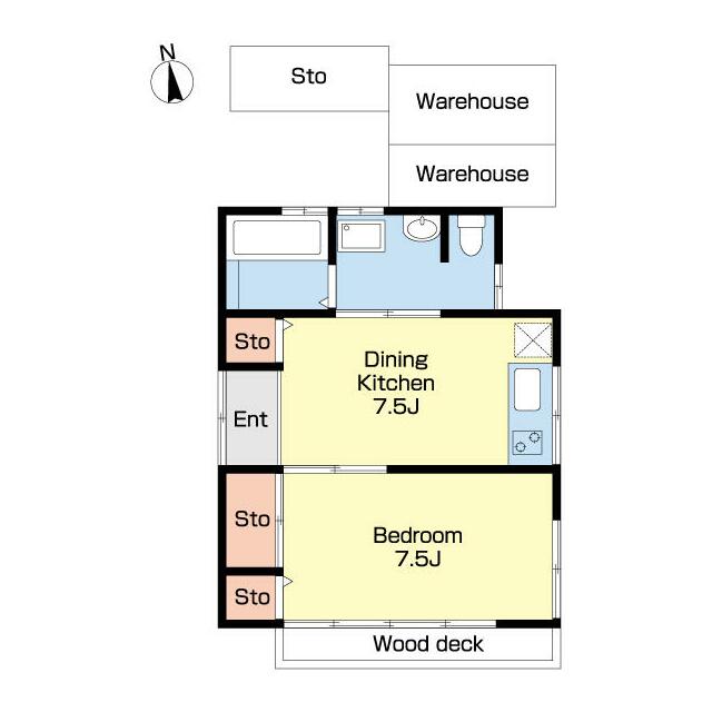 コンパクトに纏まり使い勝手の良い駅近１ＤＫ