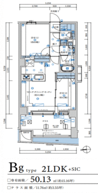 間取り図です