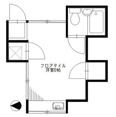 ワンルームタイプのお部屋！
