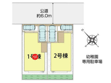 千葉市美浜区真砂4丁目2棟 区画図