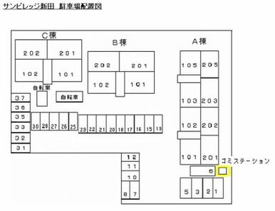 駐車場配置図