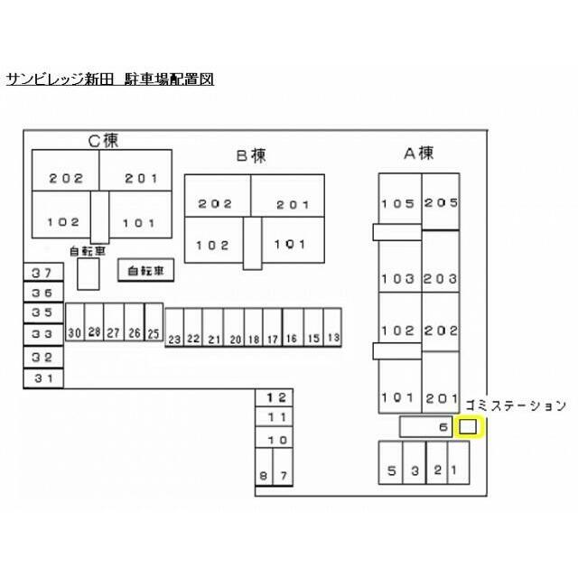 駐車場配置図
