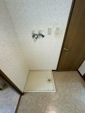 洗濯機置き場もございます♪