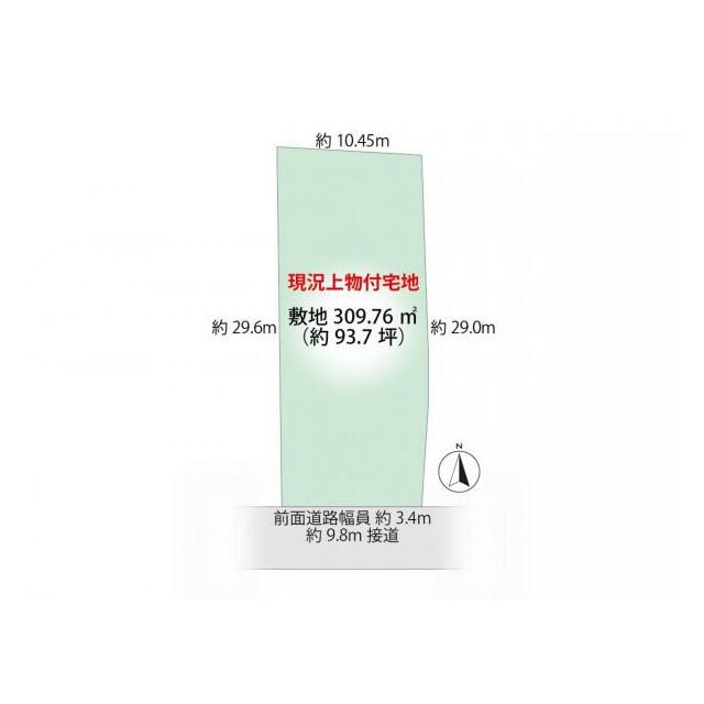 土地区画図（概略図面です）