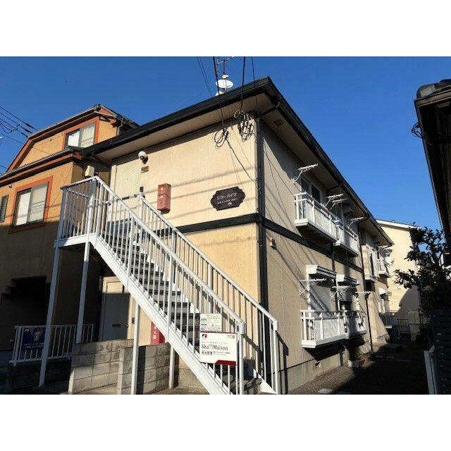 積水ハウス施工２階建て軽量鉄骨造賃貸住宅です。