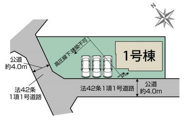 川越市南大塚5丁目1棟 区画図