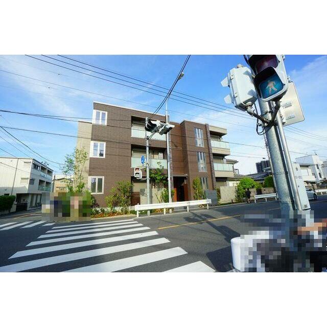 【外観】積水ハウス施工・３階建シャーメゾン（性能評価：耐震等級３、断熱等性能等級４相当）
