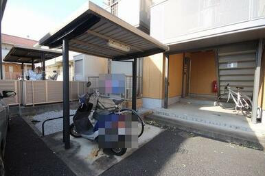 ◆屋根付き駐輪場◆