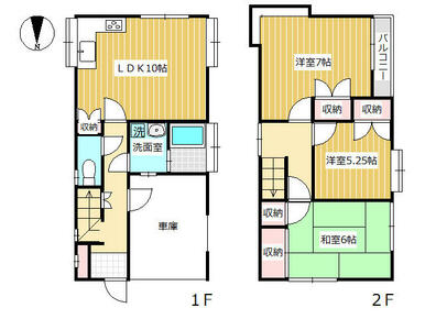 収納たっぷりで家族みんな嬉しい♪３ＬＤＫのお部屋です