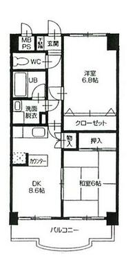 間取図（左右反転）