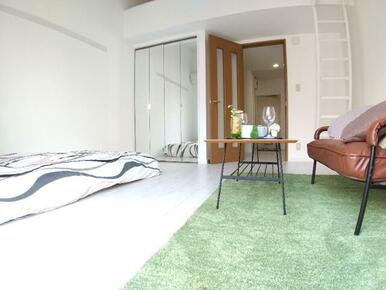 ＊家具を配置してのイメージです。実際は家具はありません。