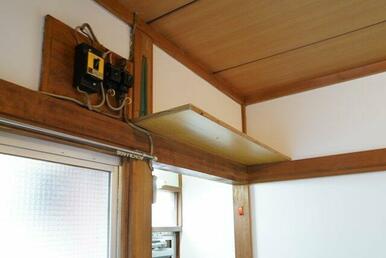 ちょこっと収納。こういうの、結構使えます