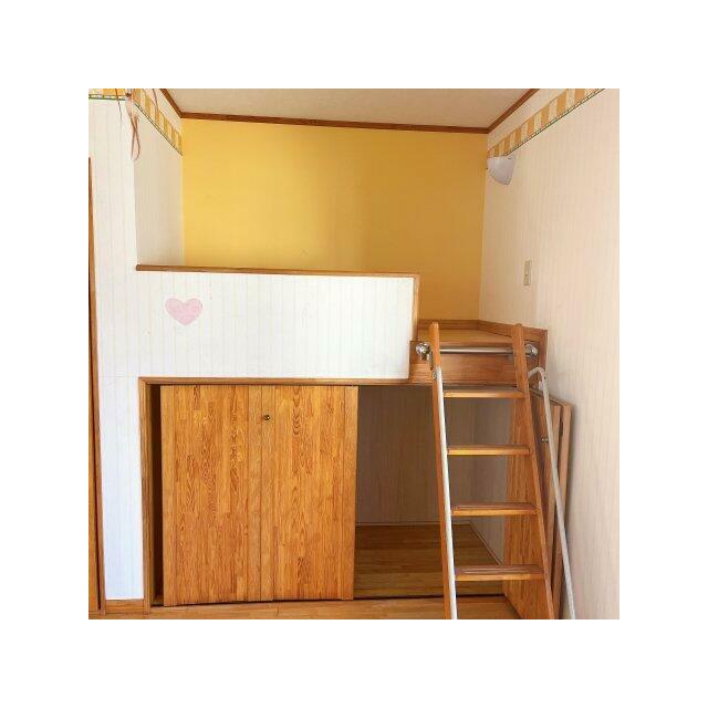 ロフトは荷物置き場やお子様のベッドとしてご利用できます！