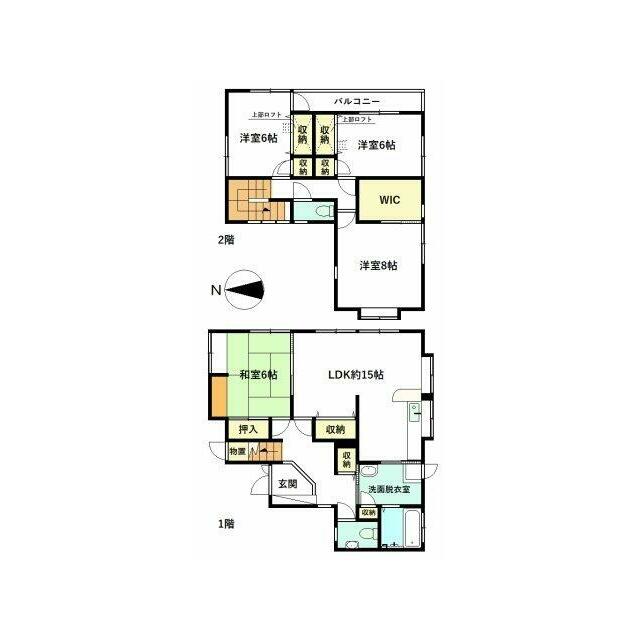 閑静な住宅街の4LDK！新婚さん、ファミリーにおすすめです！