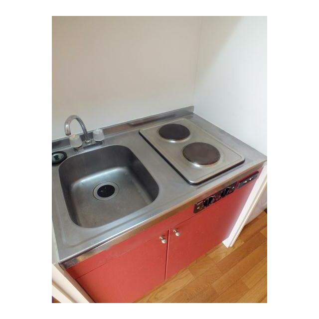 2口電気コンロ